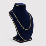 سلسلة بيبر كليب ذهب عيار 21 وزن 0.95 جرام شركة نواعم دعاء للذهب