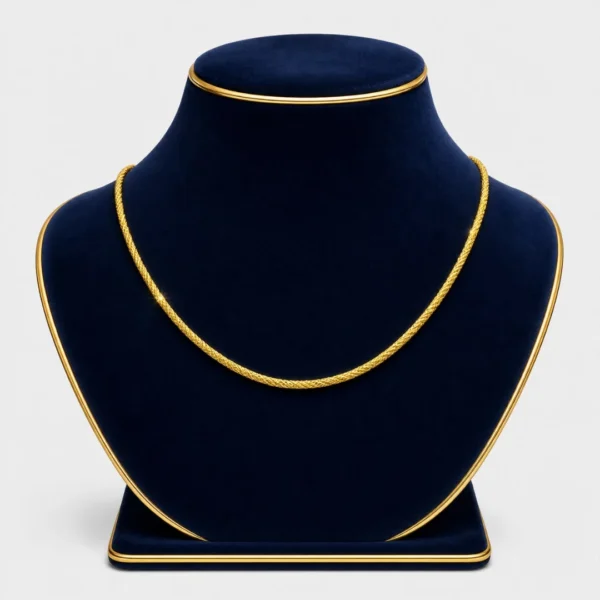 سلسلة ذهب عيار 21 وزن 6.73 جرام