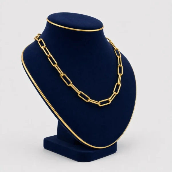 سلسلة ذهب عيار 21 وزن 8.78 جرام شركة نواعم دعاء للذهب