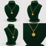 ⁦عقد ذهب عيار 21 وزن 1.55 جرام⁩ - الصورة ⁦5⁩