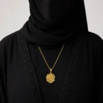 عقد وردة عيار 21 وزن 3.28