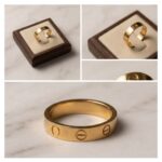 ⁦دبله كارتير عيار 18الوزن 3.12 جرام⁩ - الصورة ⁦2⁩