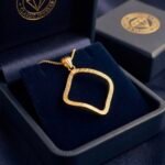 ⁦تعليقه فرزاتشي عيار 18 الوزن 0.99 جرام⁩ - الصورة ⁦3⁩