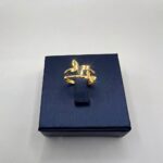 خاتم فراشه عيار 18 الوزن 1.02 جرام
