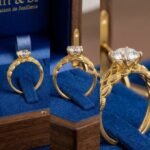 ⁦خاتم عيار 21 الون 1.77 جرام⁩ - الصورة ⁦3⁩
