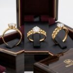 ⁦خاتم عيار 21 الوزن 1.79 جرام⁩ - الصورة ⁦3⁩