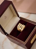 ⁦خاتم عيار 18 الوزن 1.72 جرام⁩ - الصورة ⁦3⁩