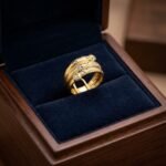 ⁦خاتم عيار 18 الوزن 1.39 جرام⁩ - الصورة ⁦3⁩