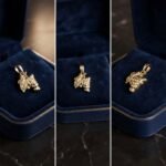 ⁦تعليقه عيار 18 الوزن 1.31 جرام⁩ - الصورة ⁦3⁩
