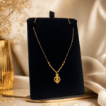⁦عقد مميز فاخر عيار 21 وزن 1.49 جرام⁩ - الصورة ⁦2⁩