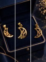 ⁦تعليقه عيار 18 الوزن 0.70 جرام⁩ - الصورة ⁦3⁩