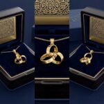⁦تعليقه عيار 21 الوزن 1.26 جرام⁩ - الصورة ⁦3⁩