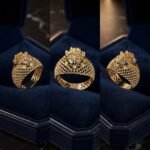 ⁦خاتم عيار 21 الوزن 3.12 جرام⁩ - الصورة ⁦3⁩