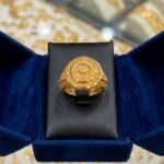 خاتم عيار 21 الوزن 2.85 جرام
