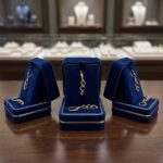 ⁦حلق عيار 21 الوزن 2.83 جرام⁩ - الصورة ⁦3⁩