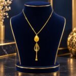 ⁦عقد البصمه عيار 21 الوزن 3.30 جرام⁩ - الصورة ⁦3⁩