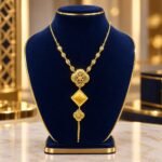 ⁦عقد عيار 21 الوزن 5.86 جرام⁩ - الصورة ⁦4⁩