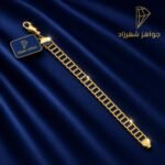 ⁦سوارة  مميزة  ايطالي  ذهب عيار 21 | وزن 5.44 جرام⁩ - الصورة ⁦3⁩