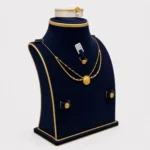⁦طقم البصمة مطفي ذهب عيار 21   وزن 12.95 جرام⁩ - الصورة ⁦4⁩