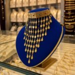 ⁦مزنط رمش العروس دقة هندية 9 دور ذهب عيار 21 | وزن 16.80 جرام⁩ - الصورة ⁦4⁩