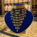 ⁦مزنط رمش العروس دقة هندية 9 دور ذهب عيار 21 | وزن 16.80 جرام⁩ - الصورة ⁦5⁩
