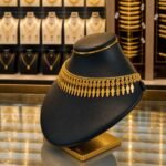 ⁦مزنط رمش العروس ذهب عيار 21 | وزن 8.62 جرام⁩ - الصورة ⁦2⁩