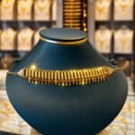 ⁦مزنط رمش العروس عريض ذهب عيار 21 | وزن 9.23 جرام⁩ - الصورة ⁦4⁩