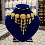 ⁦مزنط كرسي جابر مرتعش 5 دور ذهب عيار 21 | وزن 10.99 جرام⁩ - الصورة ⁦3⁩
