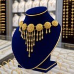 ⁦مزنط كرسي جابر مرتعش 5 دور ذهب عيار 21 | وزن 10.99 جرام⁩ - الصورة ⁦4⁩